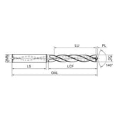 G-D928-A5C 5D Internal Coolant Twist Drill for Cast Iron Machining D2.50-20.00 - Big-tools Industrial Supply Tools for Metal Cutting